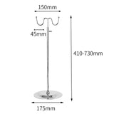 Adjustable Height Handbag Display Stand Rack Holder for Hat Jewelry Bag