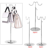 Adjustable Height Handbag Display Stand Rack Holder for Hat Jewelry Bag