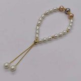 Mixed Freshwater Pearl Bracelet Set Handcrafted with 5-6mm & 8-9mm Pearls