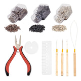 Jewelry Making Supplies Kit Pliers Rings Hook Needles DIY Tools Set