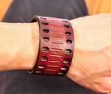 Retro Punk Biker Wide Wrap Leather Bracelet Wristband Cuff Bangle