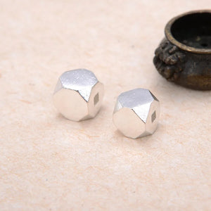 925 Silver Beads 925 Sterling Loose Beads DIY Jewelry Findings