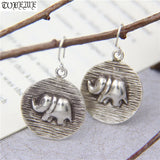 Handcrafted 925 Silver Elephant Earrings for Women