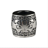 925 Silver Lucky Symbol Beads Vintage Good Luck Beast Loose Bead
