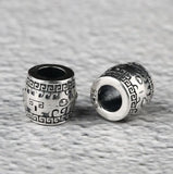 925 Silver Lucky Symbol Beads Vintage Good Luck Beast Loose Bead