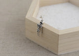925 Silver Skull Earrings - Handcrafted Skeleton Earrings