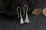 925 Silver Tassel Earrings, Sterling Silver Women Drop Earrings