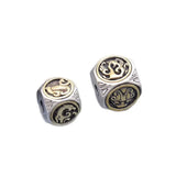 925 Silver Chinese Mythic Beasts Bead Good Luck Loose Beads DIY