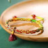 Dragon Boat Lucky Bracelet Bangles Red Charm Bracelet Gift