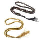 Handcrafted 8mm 99 Beads Prayer Beads with Bead Stops Muslim Wood Beads Unisex