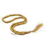Handcrafted 8mm 99 Beads Prayer Beads with Bead Stops Muslim Wood Beads Unisex