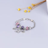 Handcrafted Women's Crystal Butterfly Bracelet Boho Jewelry