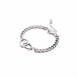 Handcuff Chain Bracelet Couple Bracelet Men Accessories Hip Hip Bracelet