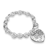 Heart Bracelet Handcuffs Chain Women Jewelry