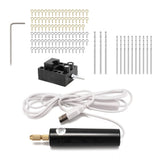 Mini Electric Drill Grinder Grinding Set Polishing Carving DIY Tool Kit