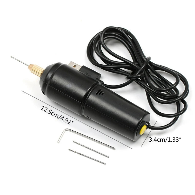 Mini Electric Drill for DIY Jewelry Making & Crafts