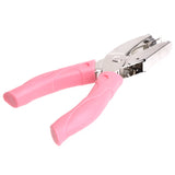 Handheld Paper Puncher Round Heart Star Shaped Drill