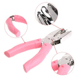 Handheld Paper Puncher Round Heart Star Shaped Drill