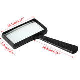 Handheld 3X Magnifier Magnifying Glass Loupe for Reading Jewelry