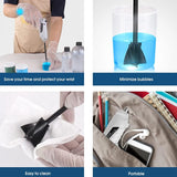 Rechargeable Resin Mixer for Air Bubble Minimization