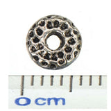DIY Charms Beading Silver Spacers 6*1mm 200pcs
