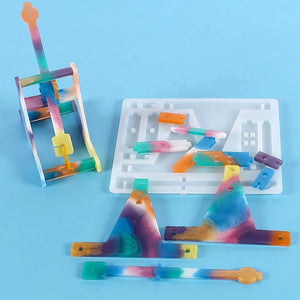 Catapult Epoxy Resin Casting Mould Home Ornament Toys Making DIY Accessories