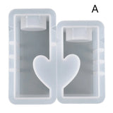 Heart Candle Holder Resin Casting Mold