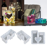 Heart Candle Holder Resin Casting Mold