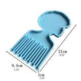 DIY Epoxy Resin Mold for Handicrafts Ornaments Hair Styling Comb