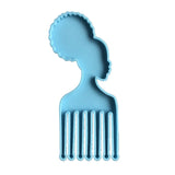 DIY Epoxy Resin Mold for Handicrafts Ornaments Hair Styling Comb