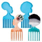 DIY Epoxy Resin Mold for Handicrafts Ornaments Hair Styling Comb
