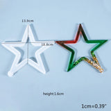 Resin Casting Mold DIY Crafts Christmas Ornaments Epoxy Resin Mold