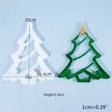 Resin Casting Mold DIY Crafts Christmas Ornaments Epoxy Resin Mold