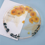 Resin Mold Serving Plate Storage Tray Cup Mat Silicone Mould