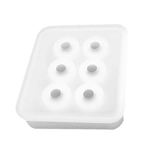 Resin Craft Earrings Silicone Mold Ball Shape Jewelry Making