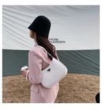Retro PU Leather Shoulder Top Handle Bag Women