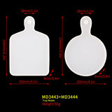 Epoxy Resin Coaster Molds Set for Desk Decoration