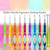 Ergonomic Knitting Needles Set with Waterproof Bag