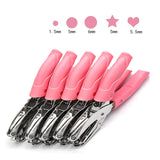 DIY Rubber Sleeve Heart Round Handle Hole Punch