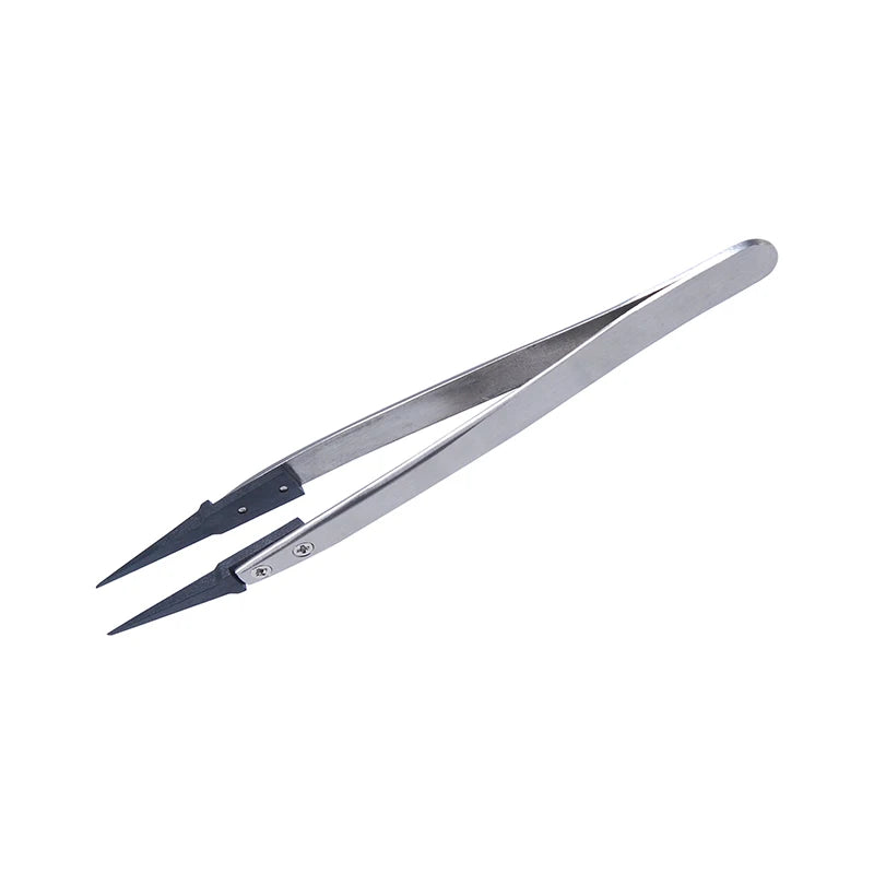 Antistatic Stainless Tweezers for Watch Hands Installation