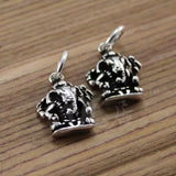 Vintage Thai Silver Ganesha Amulet Charm Pendant