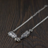 925 Silver Pixiu Bracelet Vintage Sterling Good Luck Fengshui Wealth