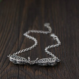925 Silver Pixiu Bracelet Vintage Sterling Good Luck Fengshui Wealth
