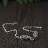 925 Silver Pixiu Bracelet Vintage Sterling Good Luck Fengshui Wealth