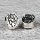 925 Silver Tibetan Zaki Lam Loose Bead Buddhist Prayer Beads