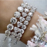 14K Round Diamond Bracelet for Women Men Cocktail Jewelry