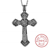 Christianity Cross Diamond Necklace Full Fine Jewelry