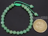 Adjustable Green Aventurine Beads Bracelet