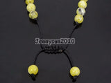 6mm Yellow Tur-quoise Round Beads Bracelet - Healing Reiki