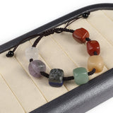 7 Chakra Beads Bracelet - Reiki Natural Stone Braided Balance Bracelet